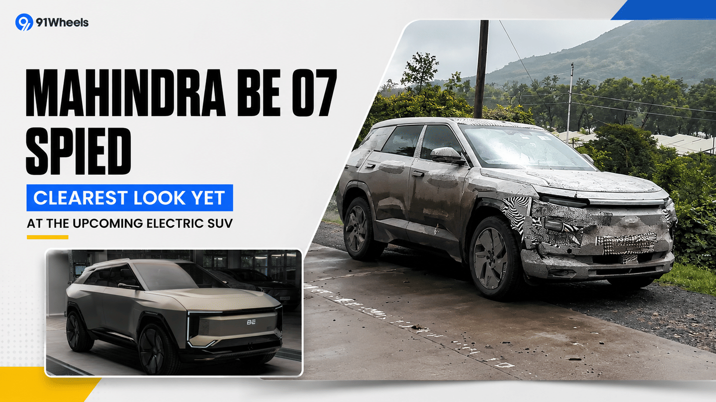 Mahindra BE 07 Spied: Clearest Look Yet